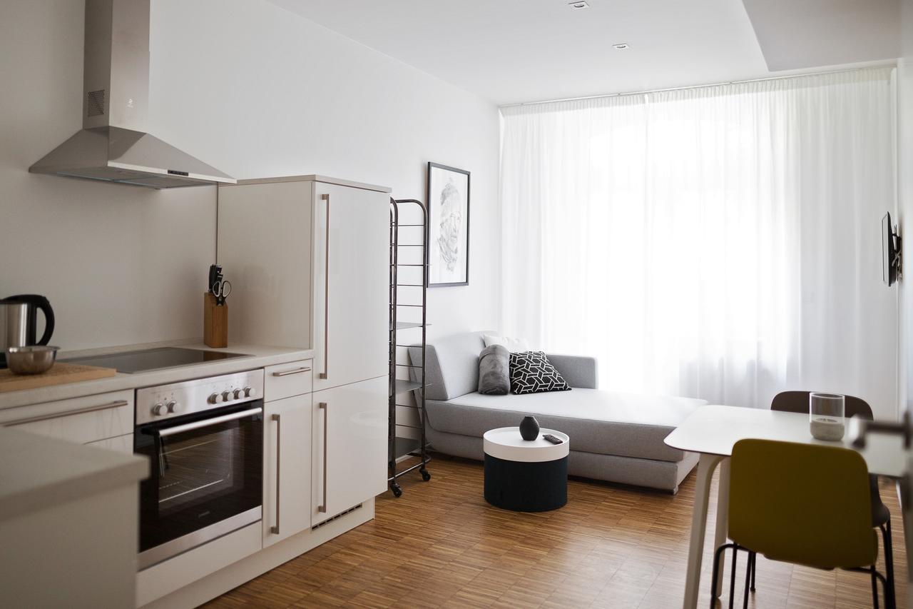 B-Boardinghouse Aparthotel Düsseldorf Buitenkant foto